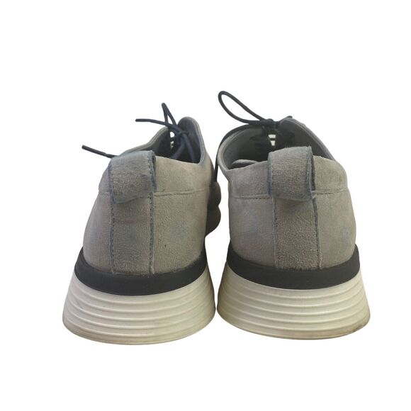 Wolf & Shepherd Crossover Longwing Oxford Shoes Men\'s Size 7 M Gray White Suede